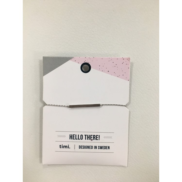 Timi Armbandje bar zilver